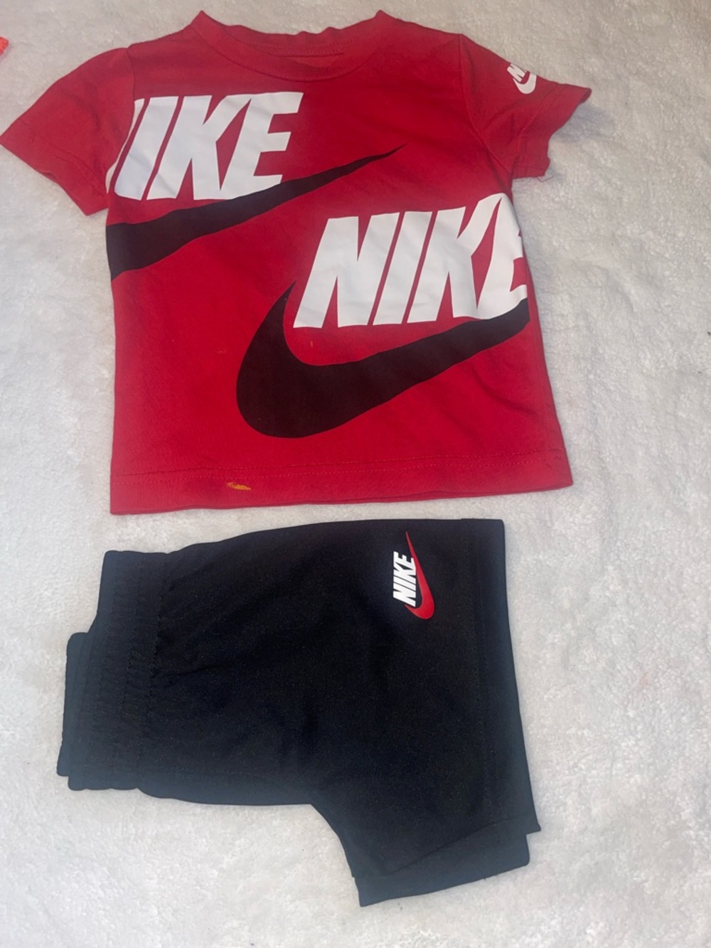 Nike 2t short and shirt set